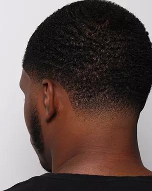 Taper fade Afro hair